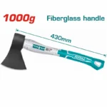 تبر دسته فایبرگلاس 1000 گرمی 43 سانتیمتر توتال مدل THT7810006