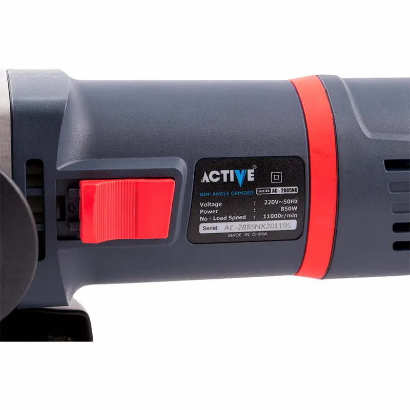 مینی فرز 115 میلیمتری 850 وات اکتیو مدل AC-2885NX