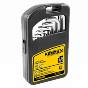 مجموعه 18 عددی آچار آلن و ستاره ای بلند کنزاکس مدل KLK-218