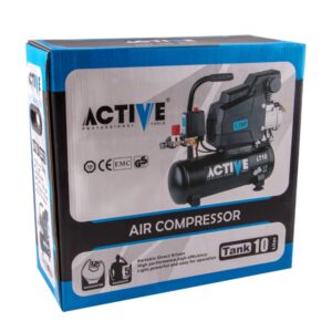 بسته بندی کمپرسور باد 10 لیتری اکتیو مدل AC-1110