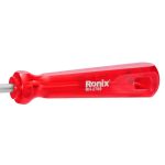 دسته پیچ گوشتی دو سو دسته pvc رونیکس مدل RH-2768