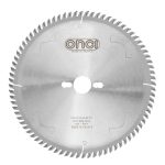 تیغ اره چوب بر 250X80 زاویه تند انسی مدل LHS066086-1